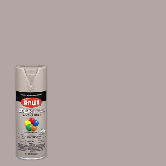 krylon-k05600007-colormaxx-spray-paint-matte-sand-dollar-12-ounce-1