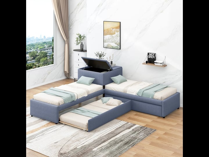 l-shaped-upholstered-platform-bed-with-trundle-and-two-drawers-linked-with-built-in-desktwingray-1