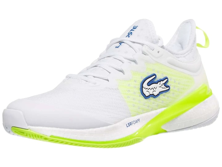 lacoste-mens-ag-lt23-lite-tennis-shoes-white-yellow-size-8-1