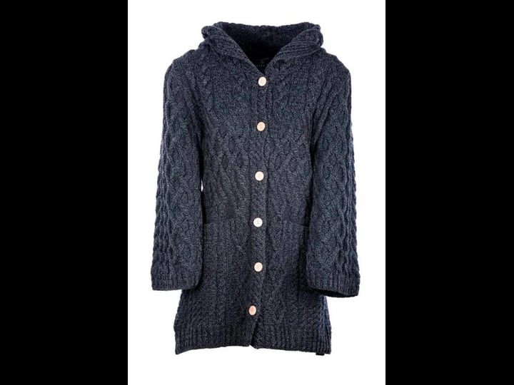 ladies-merino-long-cardigan-with-hood-navy-medium-shamrockgift-com-1