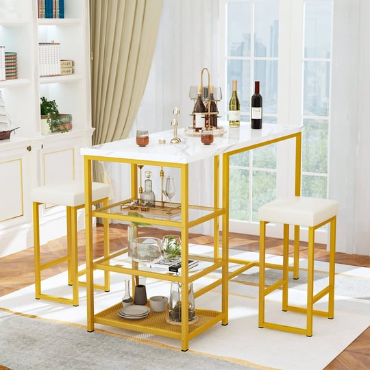 lamerge-kitchen-table-set-for-2kitchen-island-with-seating-bar-table-with-storagefaux-mable-bar-tabl-1