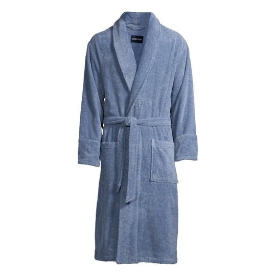 lands-end-mens-calf-length-turkish-terry-robe-small-iceland-blue-1