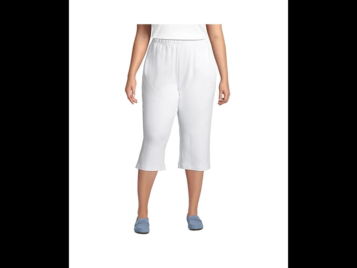 lands-end-womens-plus-size-sport-knit-high-rise-elastic-waist-pull-on-capri-pants-2x-white-1