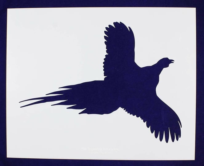 large-flying-pheasant-stencil-1-pc-mylar-14mil-painting-crafts-templates-1