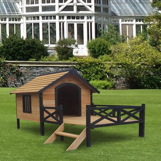 large-outdoor-wooden-dog-kennel-cabin-house-style-with-porch-size-brown-1