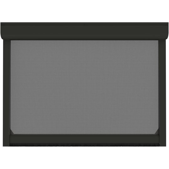larson-9-42-ft-x-8-ft-bronze-motorized-single-garage-door-screen-1