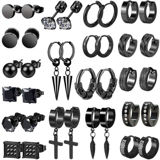 lasperg-earrings-for-men-18-pairs-mens-earrings-hoop-black-earrings-for-men-stainless-steel-stud-cro-1