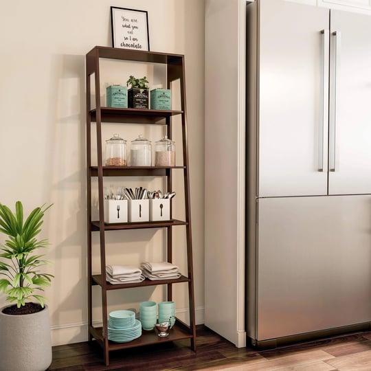 lavish-home-5-tier-ladder-bookshelf-freestanding-wooden-bookcase-frame-and-leaning-look-decorative-s-1