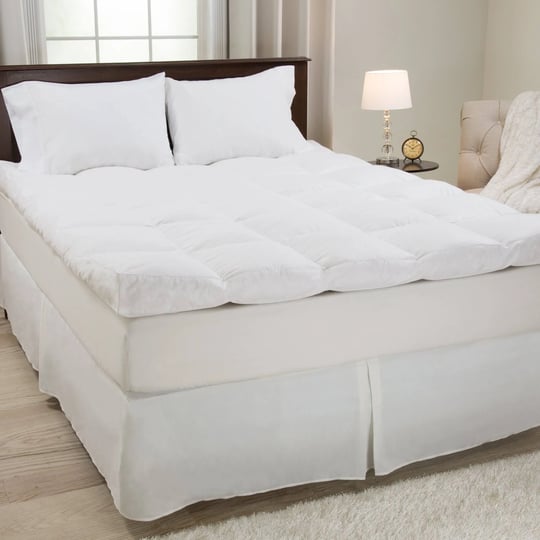 lavish-home-down-duck-feather-4-inch-gusset-topper-full-1