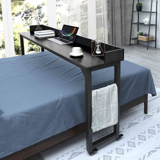 lazy-buddy-overbed-table-with-wheels-for-queen-full-size-bed-70-8-rolling-bed-desk-standing-computer-1