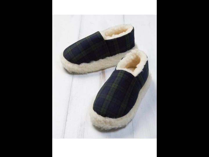 lee-valley-ireland-classic-wool-blackwatch-slippers-1