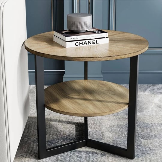 leemtorig-round-end-table-with-storage-farmhouse-circle-side-table-for-living-room-solid-wood-2-tier-1