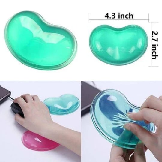 letgoshop-heart-shaped-translucence-silicone-gel-wrist-rest-mouse-pad-cool-hand-pillow-keyboard-gree-1