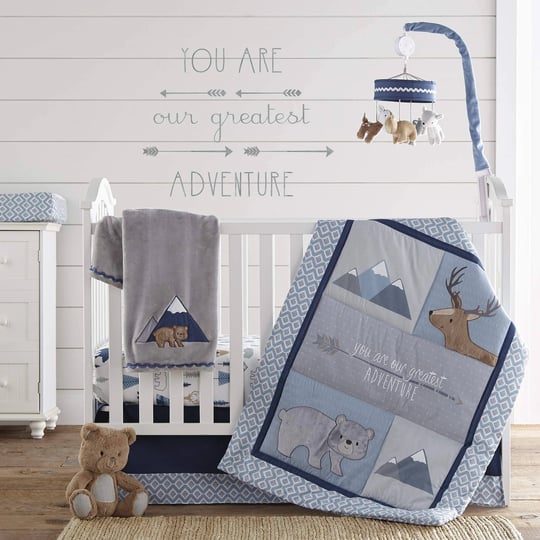levtex-baby-emerson-crib-bed-set-baby-nursery-set-navy-blue-grey-and-tan-animal-adventure-4-piece-se-1