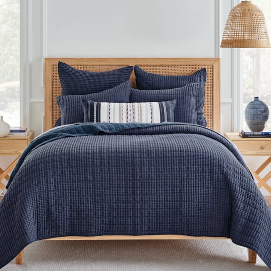 levtex-home-mills-waffle-quilt-set-cotton-king-cal-king-navy-1