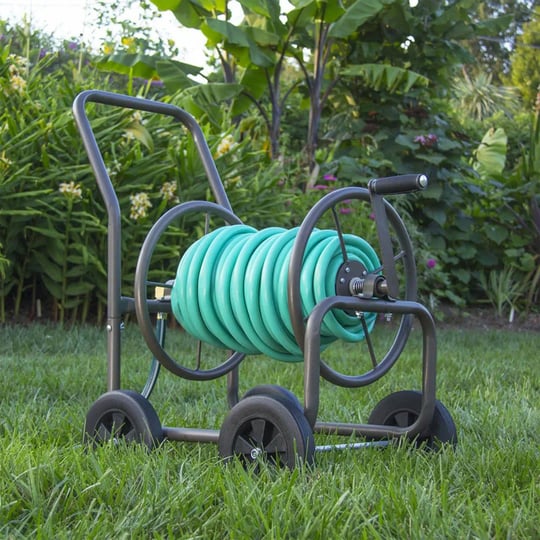 liberty-garden-890-4-wheel-200-foot-lightweight-steel-frame-water-hose-reel-cart-1