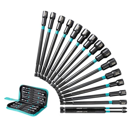 libraton-16pcs-magnetic-nut-driver-set-long-nut-drivers-6inch-metric-sae-nut-drivers-for-impact-dril-1