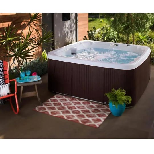 lifesmart-paradise-dlx-450dx-hot-tub-7-person-22-jet-plug-play-spa-arctic-white-espresso-brown-1