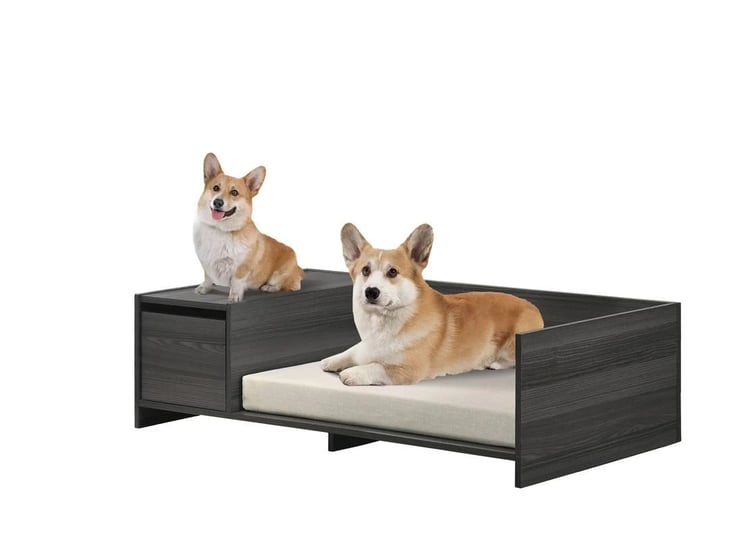 lilola-home-esme-ash-gray-47-wide-modern-comfy-pet-bed-with-cushion-and-side-storage-compartment-1