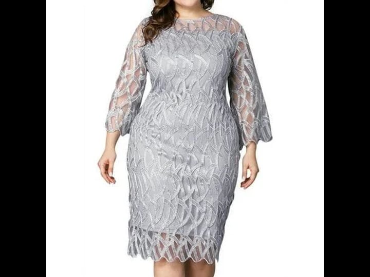 lilylll-womens-plus-size-elegant-evening-party-3-4-sleeve-formal-ball-gown-dress-womens-size-large-g-1