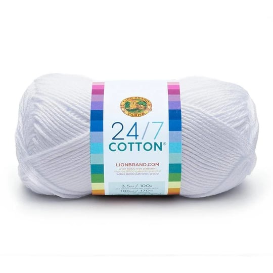 lion-brand-24-7-cotton-yarn-white-1