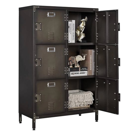 lissimo-6-shelf-metal-locker-storage-cabinet-47-3-in-employees-locker-with-shelves-and-6-lockable-do-1