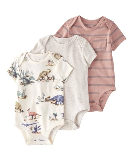 little-planet-by-carters-baby-boys-organic-cotton-rib-bodysuits-pack-of-3-multi-size-24-months-1