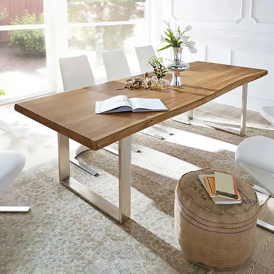 liveal-rustic-72-live-edge-dining-table-seats-up-to-8-walnut-wooden-tabletop-sled-base-1