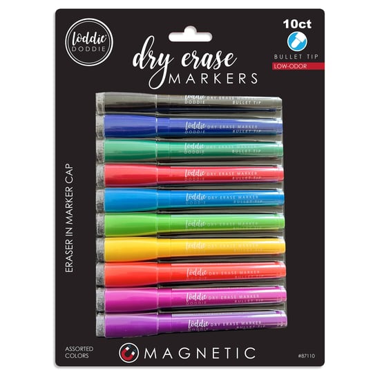loddie-doddie-10ct-magnetic-dry-erase-markers-with-eraser-caps-1
