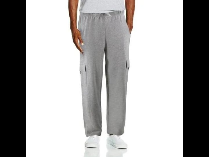 logan-martin-mens-heavy-fleece-cotton-blend-casual-plain-athletic-gym-sport-cargo-sweatpants-light-g-1