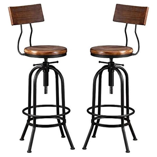 lokkhan-industrial-bar-stool-26-32-inch-adjustable-swivel-round-wood-metal-kitchen-stool-rustic-farm-1