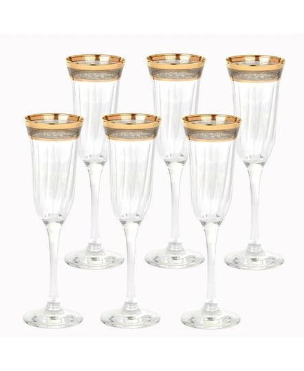 lorren-home-trends-melania-collection-smoke-flute-set-of-7