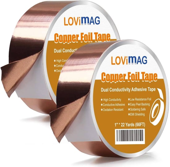 lovimag-copper-foil-tape-1inch-x-66-ft-x-2-with-conductive-adhesive-for-guitar-and-emi-shielding-cra-1