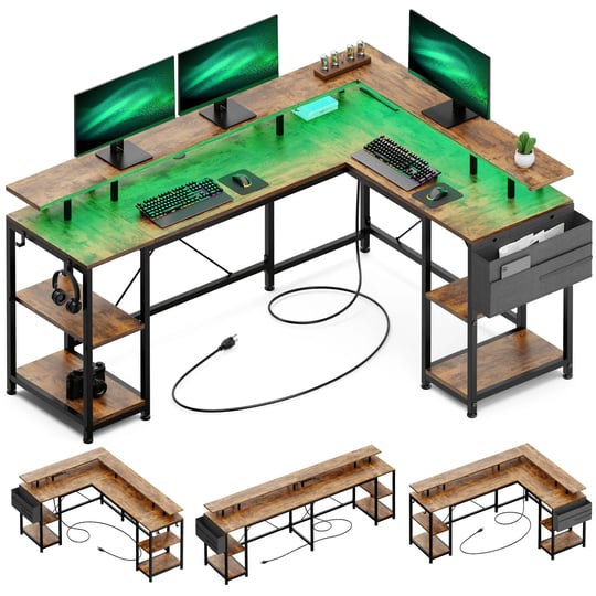 lulive-l-shaped-desk-with-led-light-and-power-outlet-95-reversible-corner-computer-desk-with-monitor-1