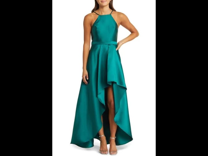 lulus-broadway-show-satin-high-low-gown-in-emerald-green-1