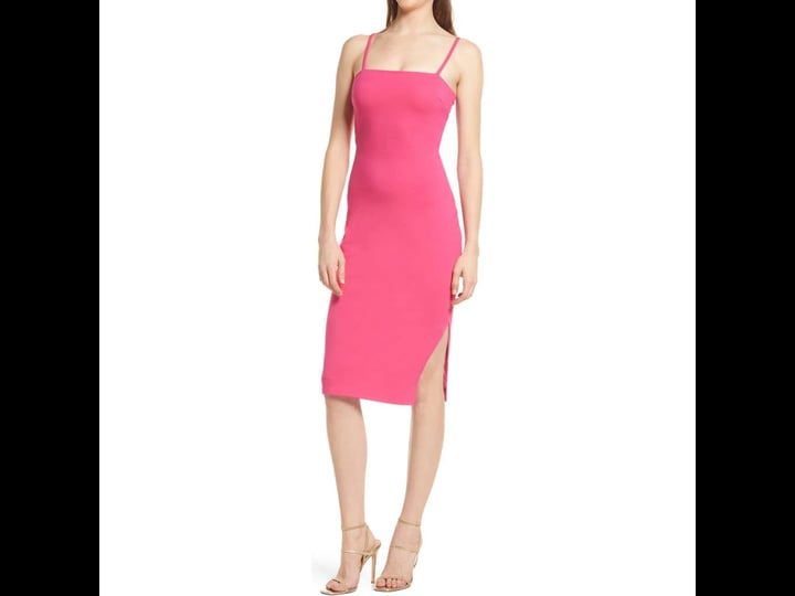 lulus-paulina-square-neck-cocktail-sheath-dress-in-bright-pink-at-nordstrom-size-x-small-1