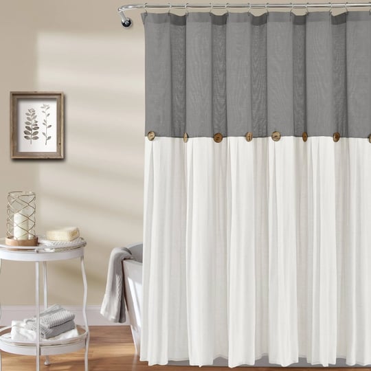 lush-decor-linen-button-shower-curtain-72-x-72-dark-gray-white-1