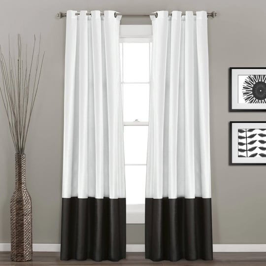 lush-decor-prima-window-curtain-panels-black-white-54x95-set-1