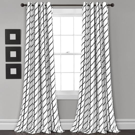 lush-decor-white-black-feather-arrow-geo-room-darkening-window-curtain-panel-1