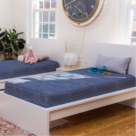 luuf-little-9-inch-hybrid-youth-bunk-bed-mattress-queen-blue-1
