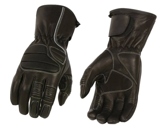 m-boss-motorcycle-apparel-bos37500-mens-black-thermal-lined-padded-back-gauntlet-gloves-with-reflect-1