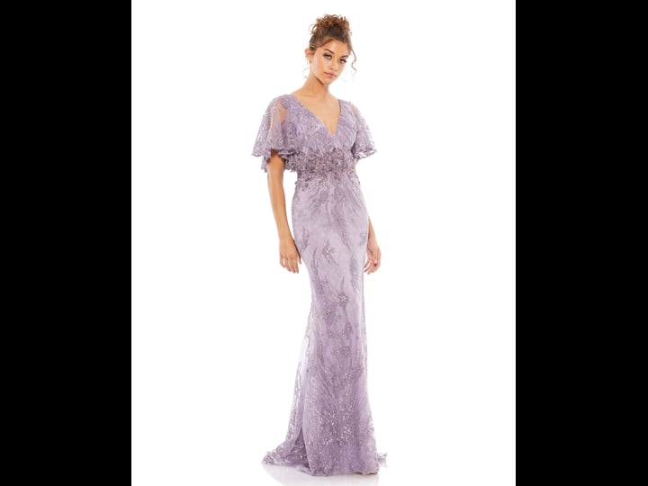 mac-duggal-flutter-sleeve-gown-vintage-lilac-size-9