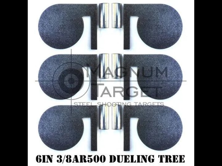 magnum-target-6-inchx-3-8-inch-ar500-steel-shooting-range-targets-dueling-trees-metal-paddles-w-tube-1