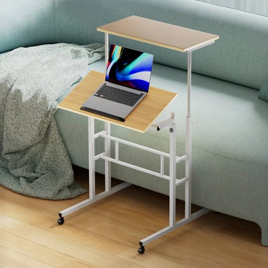 magshion-stand-up-desk-with-2-platforms-height-adjustable-computer-rolling-natural-table-with-wheels-1