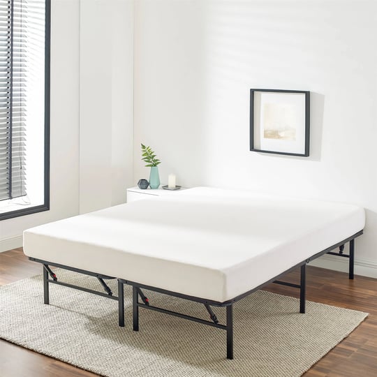 mainstays-14-high-profile-foldable-steel-bed-frame-powder-coated-steel-full-1
