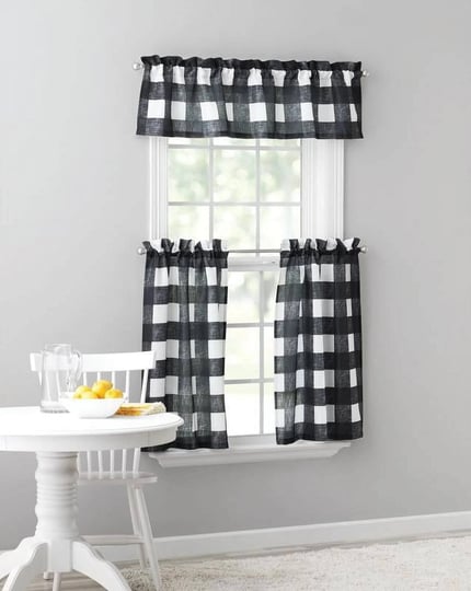 mainstays-buffalo-check-light-filtering-rod-pocket-tier-valance-set-black-white-56-x-36-in-1