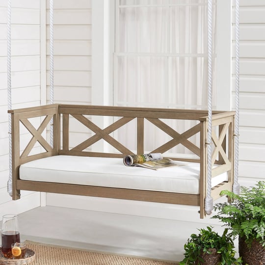 mainstays-ella-rose-2-person-cushioned-bench-porch-swing-gray-1
