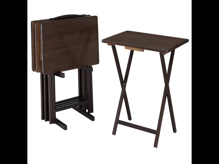 mainstays-indoor-folding-table-set-of-4-in-walnut-l19-x-w15-x-h26-inches-4-tables1-rack-stand-size-1-1