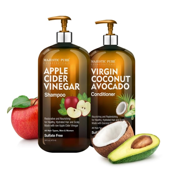 majestic-pure-apple-cider-vinegar-shampoo-and-avocado-coconut-conditioner-set-1