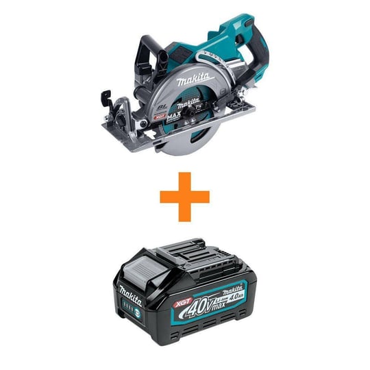 makita-gsr01z-bl4040-40v-max-xgt-brushless-cordless-rear-handle-7-1-4-in-circular-saw-tool-only-with-1